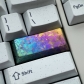 1/1.25/1.75/2U Titanium Alloy Anodizing Artisan Keycaps for Mechanical Keyboard Personalized Keycaps -Ice Crystal Blue/Grey